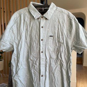 Men's Volcom Short Sleeve Button Up Shirt